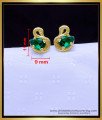 ERG1895 - Adorable Big Single Stone Duck Design Gold Studs for Kids