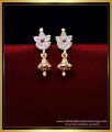 ERG1914 - Impon Small Jhumkas Daily Use Stud Earrings for Girls