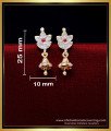 ERG1914 - Impon Small Jhumkas Daily Use Stud Earrings for Girls