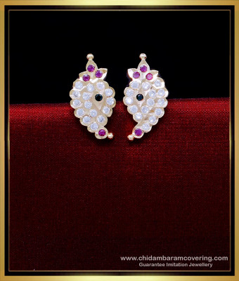 ERG1925 - Elegant Mango Model Impon Tops 1 Gram Gold Earrings