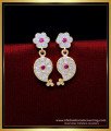 ERG1924 - Impon Mango Model Gold Earrings Designs for Daily Use