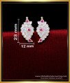 ERG1926 - Impon Mango Earrings Design Gold Tops For Daily Use