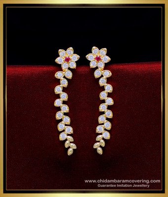 ERG1945 - Elegant Without Piercing Impon Stud Earrings for Girls