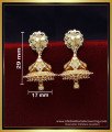 ERG1953 - New Traditional Gold Jhumka Design Buy Online in India