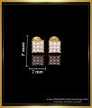 ERG1963 - Elegant Daily Wear Small Pearl Stud Earrings for Girls