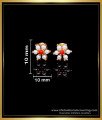 ERG1965 - Gold Plated Jewellery Beads Flower Earring for Women