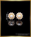 ERG1971 - Latest Gold Earrings Design Muthu Stud Kammal for Ladies