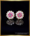 ERG1997 - Attractive Flower Design impon earrings online shopping
