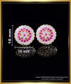 ERG2001 - Impon Stone New Design Gold Earrings for Daily Use