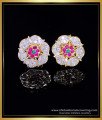 ERG2011 - New Model Ear Stud Design Gold Pattern Impon Earrings