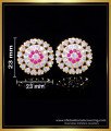 ERG2013 - Attractive Impon Flower Model 1 Gram Gold Plated Earrings