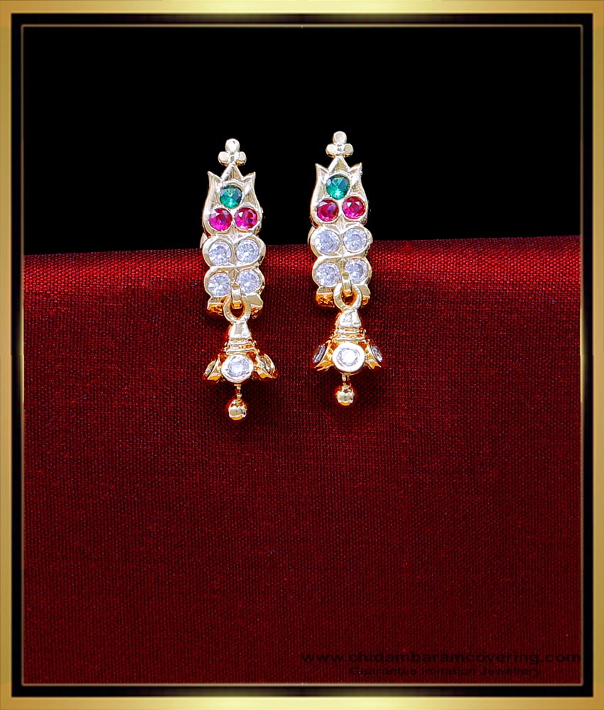 ERG2049 - Attractive Impon Ear Stud Design Gold Design for Ladies