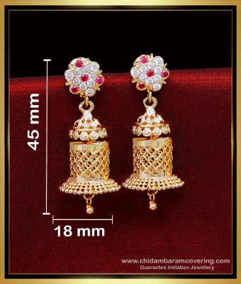 ERG2088 - New Model Impon Earrings Jhumka Design for Women