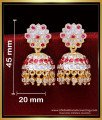 ERG2096 - Bridal Gold Big Jimikki Impon Earrings Online Shopping