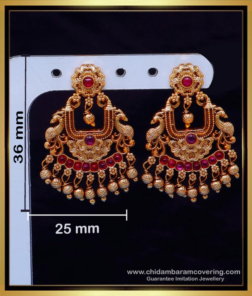 ERG2120 - Festive Collection Antique Earrings Design for Women