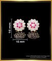 ERG2141 - Gold Plated Impon Stone Artificial Stud Earrings Online
