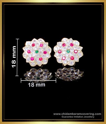 ERG2143 - Beautiful Multi Stone Affordable Stud Earrings Online