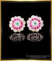 ERG2145 - Impon Stone Daily Wear South Indian Gold Earrings Tops