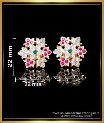 ERG2146 - 1 Gram Gold Plated Earrings Impon Jewellery for Daily Wear