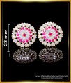 ERG2148 - 1 Gram Gold Plated Impon Stone Stud Earrings for Women