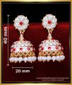 ERG2156 - New Model Pearl Hanging Bridal Impon Jhumkas Online