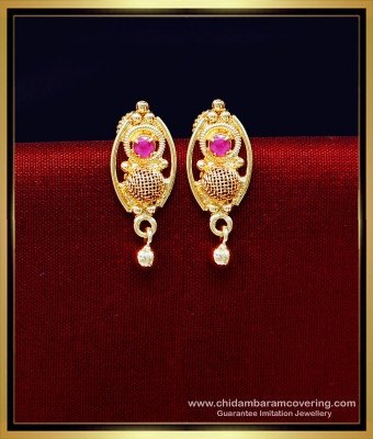 ERG2169 - Best Quality Daily Use Light Weight Small Gold Tops Design