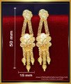 ERG2179 - Gold Earrings Design Daily Use Earrings for Women