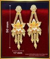 ERG2182 - New Flower Model Gold Plated Earrings for Women
