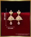ERG2203 - Attractive American Diamond Jhumka Earrings for Women