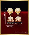 Erg2206 - Traditional Gold Buttalu Jhumka Earrings Gold Plated
