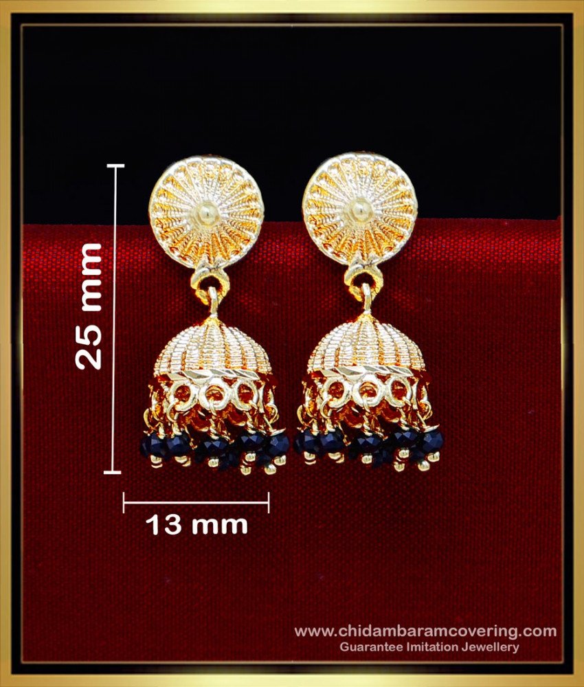 Erg2206 - Traditional Gold Buttalu Jhumka Earrings Gold Plated
