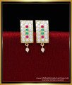 ERG2219 - New Model Impon Gold Earrings Designs for Daily Use