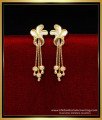 ERG2238 - Cute Daily Wear Light Weight 2 Gram Gold Kammal Design