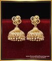 ERG2255 - South Indian Wedding Jhumka Earrings Online Shopping