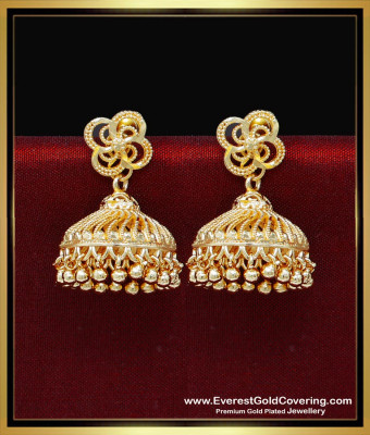 ERG2255 - South Indian Wedding Jhumka Earrings Online Shopping