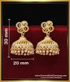 ERG2255 - South Indian Wedding Jhumka Earrings Online Shopping