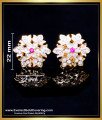 ERG2259 - Attractive Gold Stud Earrings Designs for Daily Use