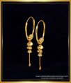 ERG2269 - Latest Gold Like Dangling Hoop Earrings for Women