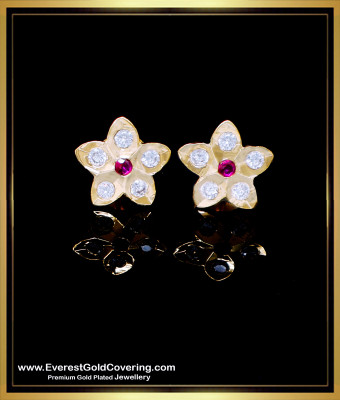 ERG2276 - Unique Gold Earrings Design Impon Studs Online