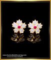 ERG2277 - Impon Daily Wear Cute Small Gold Earrings Designs