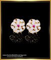 ERG2281 - First Quality Impon Gold Stud Earrings Pattern Online
