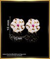 ERG2281 - First Quality Impon Gold Stud Earrings Pattern Online