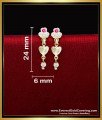 ERG2286 - Kids Daily Wear Cute Small Gold Earrings Designs