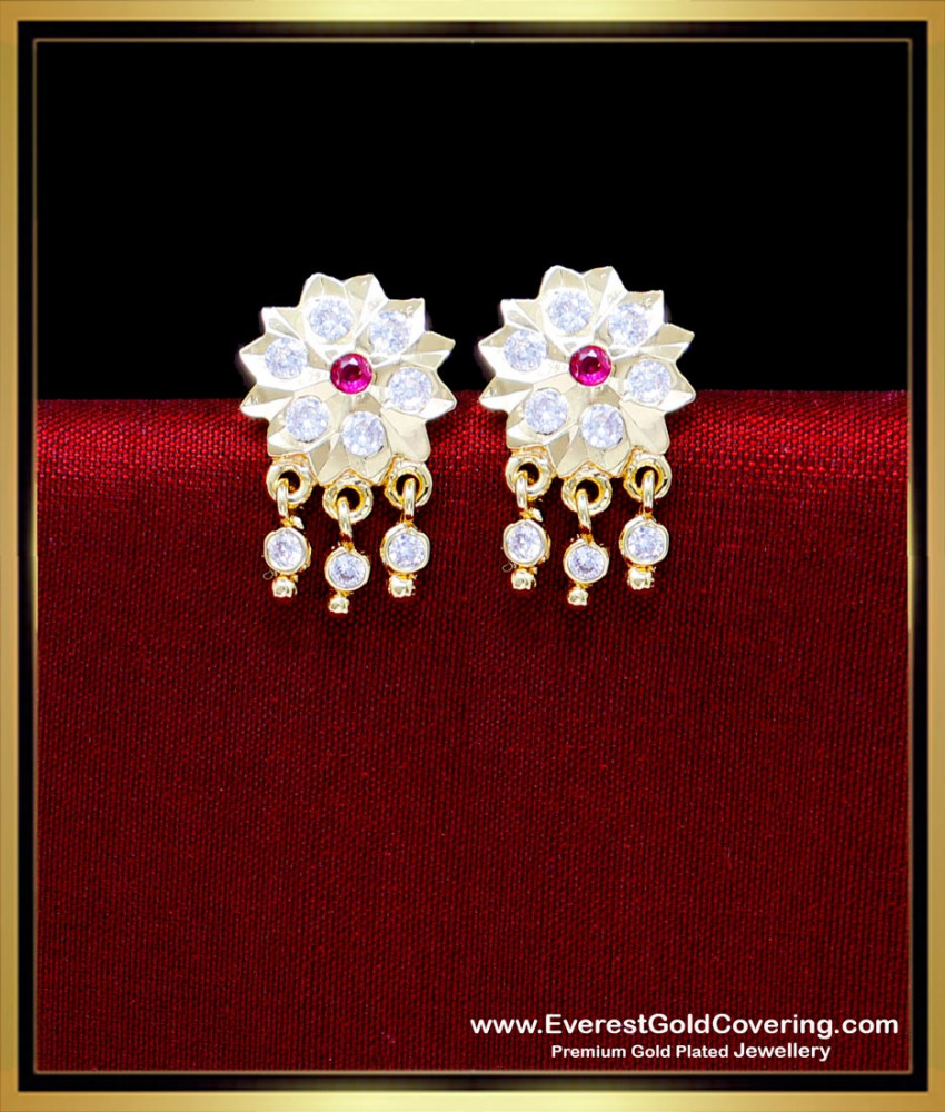 ERG2290 - Beautiful Impon Daily Wear Ear Rings New Models
