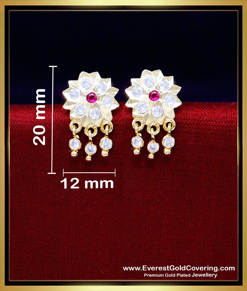 ERG2290 - Beautiful Impon Daily Wear Ear Rings New Models