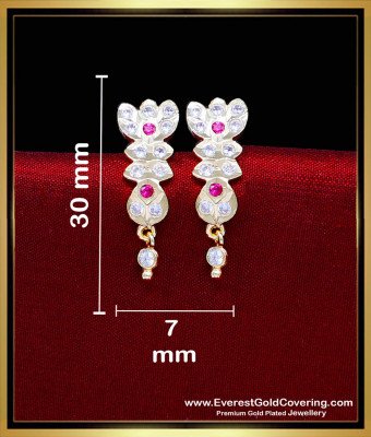 ERG2292 - 1 Gram Gold Plated Impon Daily Use Impon Earrings