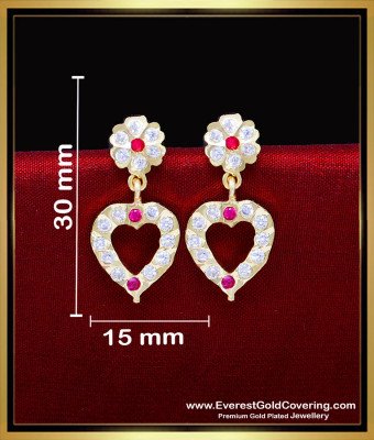 ERG2295 - Elegant Dangler Impon Earrings New Model for Girls