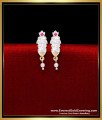 ERG2296 - Impon Stone Daily Use Ear Tops Designs Gold Design