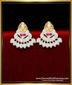 ERG2299 - Unique Impon Lakshmi Stud Earrings Designs Latest
