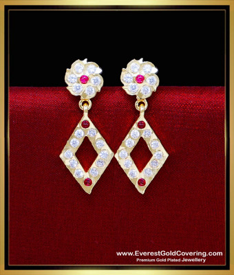 ERG2304 - Latest Light Weight Daily Wearing Earrings for Girls